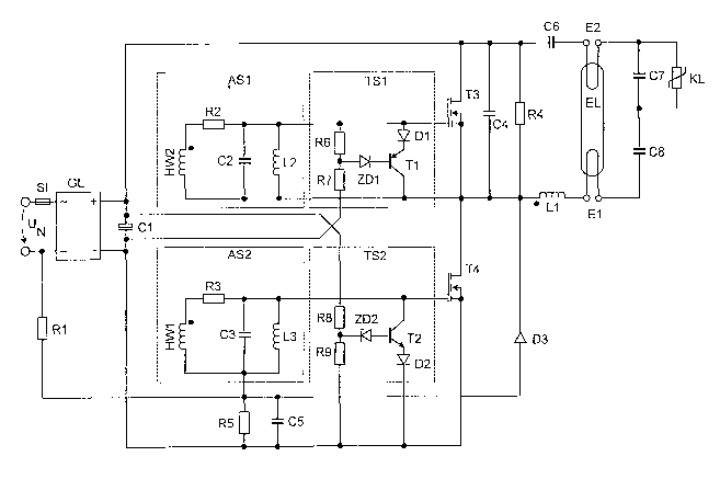 A single figure which represents the drawing illustrating the invention.